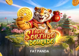 FatPanda : Tigre Sortudo Dourado - CSPLAY168