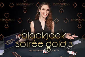Blackjack Soirée Gold 3 - CSPLAY168