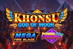 Mega Fire Blaze: Khonsu God of Moon PowerPlay Jackpot - CSPLAY168